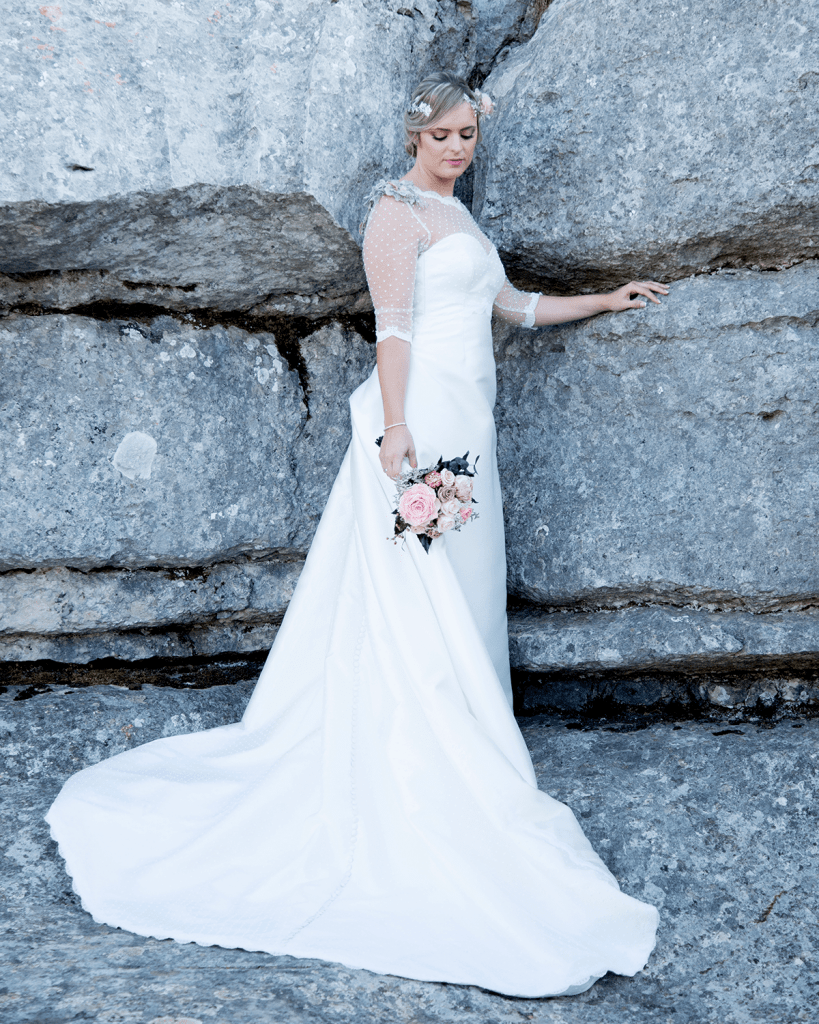 El vestido de novia de Desirée | Diseñadora Sara Ostos