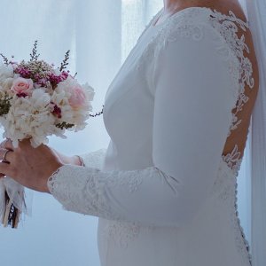 Vestido de novia de Purificación Escribano